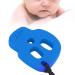 Safe Silicone Baby Bite Ring Necklace - Calming Chew Pendant for Toddlers | Blue Infant Teething Toy - Buy Online on GoSupps.com