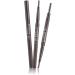 Healeved 2pcs 2 1 Eyebrow Pencils Black Eyebrow Pencil Brow Spoolie Brush Braider Eyebrow Pencil Black Tool 1 count (Pack of 1) As Shownx2pcs - Buy Online on GoSupps.com
