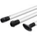 Goplus Adjustable Surf & SUP Paddle | Aluminum Alloy 3-Piece Stand Up Paddleboard Paddle - Black - Buy Online on GoSupps.com