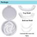 Instant Veneer Dentures Set - Serrated Top Bottom Fake Teeth for Men and Women - Buy Online on GoSupps.com