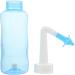 Nasal Wash Bottle - 300ml Neti Pot for Sinus Rinse & Irrigation | Nose Flush Squeeze Bottle (Random Color) - Shop Now for International Shipping - Buy Online on GoSupps.com