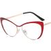 Sexy Cat Eye Glasses with Clear Lenses for Adults - Hot Fashion Frames - International Shipping Available - Buy Online on GoSupps.com