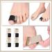 Minkissy Toe Separator Set - 4 Pairs Big Toe Spacers for Bunion Corrector and Hammer Toe Straightener - Hallux Valgus Relief and Thumb Splint Included - Buy Online on GoSupps.com