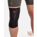Tommie Copper Core Compression Infrared Knee Sleeve  Unisex  Men & Women  4D Stretch Infrared Infused  Self-Warming Sleeve for Muscle Support & Stability - Black - Large