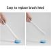 16PCS Toilet Brush Replace Heads Water Soluble Cleaner Toilet Brush Refills Toilet Bowl Wand Refills for Bathroom Cleaning - Buy Online on GoSupps.com