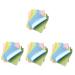 Hemoton 400 Pcs Glasses Cloth Screen Wipes Eye Glasses Cleaner Wipes Eyeglass Cleaning Wipes Glasses Wipes Eyeglass Cloth Glasses Small Cleaning Cloths Soft Knitted Fabric Lens Assorted Colorx4pcs 10.00X10.00X0.20CMx4pcs