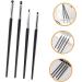 FOMIYES 4pcs Eyeliner Brush Wand Wooden Handle Horse Hair Small Eyeliner Brush Eye Makeup Tool - Buy Online on GoSupps.com