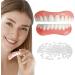 Flipped Warm Cosmetic Veneers - 2 Pairs of Temporary Dentures for False Teeth - Buy Online on GoSupps.com
