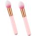 WOONEKY 2pcs Cosmetics Brush Makeup Powder Brush Makeup Brush Concealer Brush Cosmetic Brush Wooden - Buy Online on GoSupps.com
