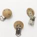 20pcs Wooden Teething Charm Toy Pacifier Clips for DIY Straps & Badge Holders - Buy Online on GoSupps.com