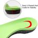 Plantar Fasciitis Arch Support Insoles for Men & Women - Cushioned Orthotic Inserts for Foot Pain Relief - Ideal for Running, Heel Spurs, and Arch Pain - High Arch Support - Green S (Men's 6-8 / Women's...) - Buy Online on GoSupps.com