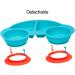 Baby Silicone Placemat Non-Slip Feeding Plate for Toddlers - BPA-Free, FDA Approved, Dishwasher Safe (New Car Blue) - Buy Online on GoSupps.com