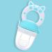 Buy Pack of 2 Baby Food Dispenser Pacifiers - Soft Silicone for Babies 4 Months+ - Blue & Green - Buy Online on GoSupps.com