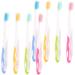 Lurrose 16-Pack Elastic Ray Toothbrushes for Travel | Manual Oral Care Accessories & Cleaning Tools - Buy Online on GoSupps.com