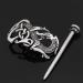 Lurrose Hair Clips Dragon Design Viking Jewelry Hair Clip Alloy Irish Hair Pin with Stick for Woman men - Buy Online on GoSupps.com