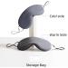 Buy Sleep Mask FSA & HSA Eligible Dual-Sided Warm & Cool Eye Mask Light Blocking Adjustable Ear Loops Gray for Men & Women | Shop Now - Buy Online on GoSupps.com