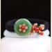 Vintage Natural Jade Gemstone Hair Tie - Emerald Pearl Ponytail Holder for Women, Bridesmaid, Girls - Chinese Hair Accessory for Hanfu Dress - Buy Online on GoSupps.com