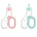 ANIROY LED Pet Nail Clippers Pet Dog and Cat Nail Clipper Nail Trimmer Trim Your Pets Nails Easy and Pain-Free (Pink+Blue)