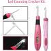 Yarniss Light Up Crochet Hooks Set - 17 Sizes with Stitch & Row Counter - Buy Online on GoSupps.com
