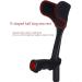 Forearm Crutches Adjustable Forearm Crutches/Black/Lighter Crutch with Integrated Shock Absorber 14 Height Adjustable Stops - for Standard and Tall Adults 1 Pair Lightw Prosperous - Buy Online on GoSupps.com
