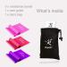 Non-Latex Long Resistance Bands Set for Yoga & Physical Therapy - Pink Purple Series 3pcs Set (150cm) - Buy Online on GoSupps.com