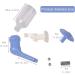 Andiker No-Drip Dog Water Dispenser Bottle | Adjustable Kennel Cage Water Drinker | Blue Pet Water Kettle - Buy Online on GoSupps.com