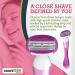 ShaveMOB 6-Blade Women's Razor Kit - Flex Head Handle + 12 Refills | The Perfectionist 13 Piece Shaving Set - Buy Online on GoSupps.com