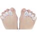 Gel Toe Caps Toe Protectors & Separator Corrector Set S 6PCS - Hammer Toe Treatment with Hallux Valgus Support - Straightens Curled & Crooked Toes - 3 Pair - Buy Online on GoSupps.com