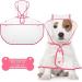 Buy Ssang Waterproof Dog Raincoat - Adjustable & Windproof Poncho Hoodie for Small & Medium Dogs (Pink M) - Buy Online on GoSupps.com