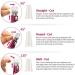 Stainless Steel Nail Clipper Set for Manicure at Salon & Home - Mudder Tip Nail Clipper, Cuticle Trimmer, Pusher & Remover - Buy Online on GoSupps.com