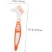 Healeeved 28 STK Toothbrush - Prothesis Cleaner for False Teeth & Dental Devices | Night Brush for Hard Prosthesis | Optimal Cleaning with Nylon Bristles - Buy Online on GoSupps.com