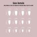 Stiletto Press On Nails - White Medium Length Acrylic Ombre Rhinestone Designs | Fancy Gel Manicure & Glue for Weddings | Stick On Nails for Women & Girls - Buy Online on GoSupps.com