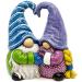 New Hampshire Craftworks Gordon and Gladys The Hugging Gnomes - DIY Ceramic Keepsake Kit - Buy Online on GoSupps.com