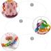 PengLAI 2 Pcs Parrot Chew Toy Bird Beak Calcium Stone Hanging Chew Toy for Parrot Macaw African Grey Parrot Cockatiel (Random Color) - Buy Online on GoSupps.com