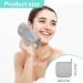 URAQT 6 Pack Face Cloths Make Up Remover 7.87 * 7.87in Soft Microfibre Face Wipes for Reusable Makeup Remover Cloth Washable Ultra Soft Facial Cleansing Wipe Cloths (Grey) 6 Pcs-Grey - Buy Online on GoSupps.com