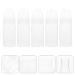 DOITOOL 15 Pcs Newborn Disposable Milk Bottles - Classic Clear Neck Bottles (White) - Babies Supple Milk Bottles - Buy Online on GoSupps.com