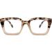 Shop Acme Blue Light Filter Glasses for Men & Women - Large Frame B5 Leopard Milk White 50mm Computer Glasses - Buy Online on GoSupps.com