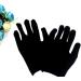 Buy Milists 12 Pairs Black Cotton Gloves for Moisturizing Jewelry Inspection & Protection - Size M (Thicken) - International Shipping Available - Buy Online on GoSupps.com