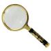 Magnifying Glass 10 Times The high-Definition Reading Handheld Portable Optical Elderly 10X The Optical Glass HD Eye fine Work fine Good Times