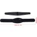 Heat-Fold Waist Support Belt - 72-120 cm with USB Heating | Adjustable & Compression | Black - Ideal for Back Pain Relief - Buy Online on GoSupps.com