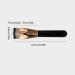 Geteawily Face Foundation Brush - Flat Top Foundation Brush for Makeup | Wooden Handled Beauty Brush Cosmetics Tool for Blending for Theatrical Performance - Buy Online on GoSupps.com