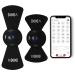 VPOD Deluxe TENS Unit Muscle Stimulator with EMS Therapy for Muscle Recovery Back Pain Relief Neck Pain Relief and Sciatica Pain Relief 24 Modes Wireless Portable and Bluetooth-Enabled