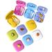 Watermelon Contact Lens Case Set - Portable Travel Etui with Tweezers Solution Bottle & Mirror - Buy Online on GoSupps.com