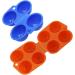 GLEAVI 6 Pcs Eggs 2 Grids Egg Case for Bbq Snap Lock Egg Holder for Fishing Barbecue Storage Box Travel As Shownx3pcs Mx3pcs - Buy Online on GoSupps.com