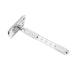 Double Edge Razor Old Fashioned Manual Razor Washable Zinc Alloy for Barber Shop for Men for Home