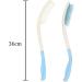 TANDC Long Handle Reach Comb Brush Set for Elderly with Limited Dexterity or Arthritis - White - Buy Online on GoSupps.com