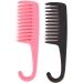 Wide Tooth Combs Of Hook Handle Detangling Reduce Hair Loss Comb Pro Hairdress Salon Dyeing Styling Brush Tools (Color : Random 1pc Size : 1 size) 1 size Random 1pc - Buy Online on GoSupps.com
