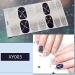 Mwoot Nail Ticker - Self-Adhesive Nail Stickers for Beautiful DIY Nail Art | 112 Pieces - 8 Sheets of Fashionable Manicure Decorations - Buy Online on GoSupps.com