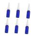 FOMIYES 6pcs Round Shoulder Bottle with Nasal Spray Empty Nose Spray Bottles Refillable Nasal Spray Bottle Empty Nasal Spray Bottle Pet Glass Containers for Liquids Travel Lotion Bottles