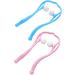 Lioobo Neck Massage Device - Dual Trigger Pressure Point Massager for Adults | Portable Pink & Blue Shoulder Massage Tool - Buy Online on GoSupps.com
